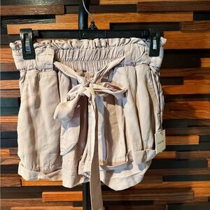 Sneak Peek Pink High Waist Shorts NWT - size Small